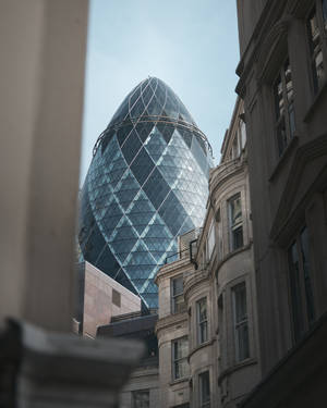 The Gherkin Portrait Photography Wallpaper