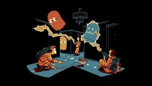 The Ghostbuster Proton Pack Pac Man Ghosts Wallpaper