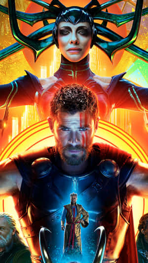 The God Of Thunder And Asgard, Thor, Prepares For Ragnarok—the End Of All Things. Wallpaper