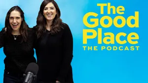 The Good Place Podcast Poster Wallpaper