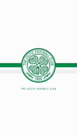 The Green Celtic Home Flag Waving Proudly In The Wind Wallpaper