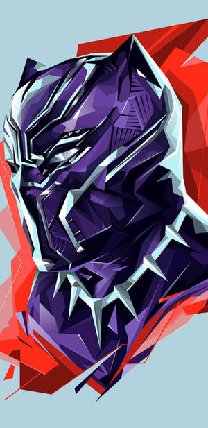 The Heroic Black Panther Of Marvel Universe Wallpaper