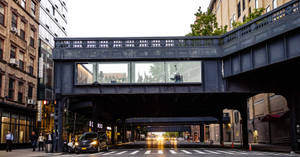 The High Line Road Below Wallpaper