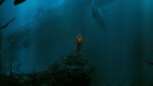 The Horror Of Deep Sea Diving Wallpaper