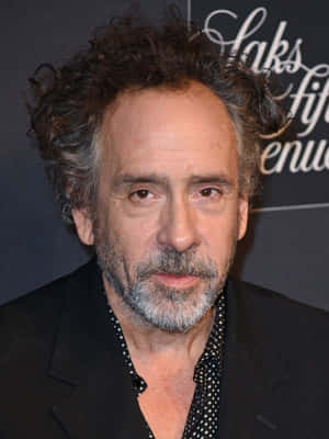 The Iconic Director Tim Burton Wallpaper