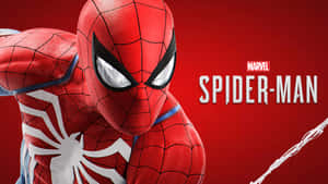 The Iconic Spider Man Logo From The Playstation 4 Wallpaper