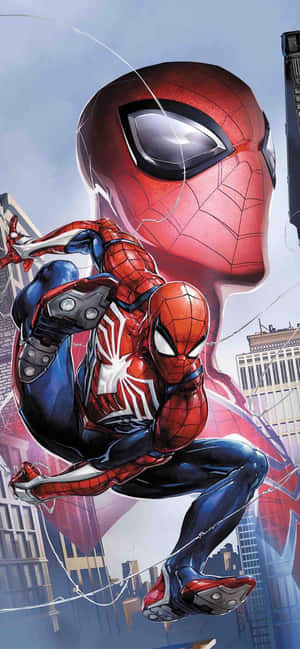 The Iconic Webslinger Spider-man Wallpaper