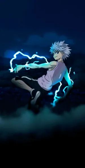 The Impressive Design Of The Killua Phone Wallpaper