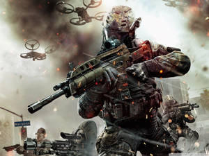 The Intensity Of Call Of Duty: Soldiers And Aircrafts Wallpaper