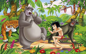 The Jungle Book Cartoon Wallpaper