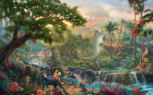 The Jungle Book Forest Wallpaper
