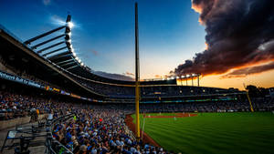 The K Baseball Stadium Kansas Wallpaper