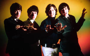 The Kinks Hands Up Poster Wallpaper