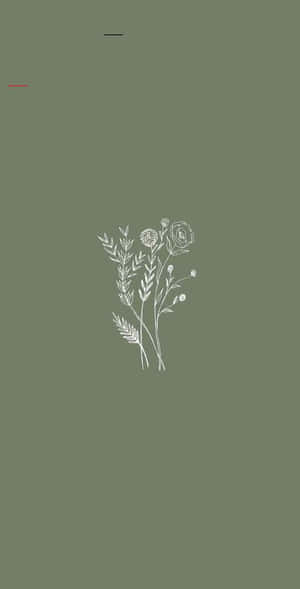 The Latest Addition To Your Phone Collection - The Olive Green Iphone Wallpaper