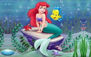 The Little Mermaid Poster Wallpaper