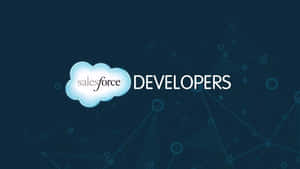The Logo For Salesforce Developers Wallpaper