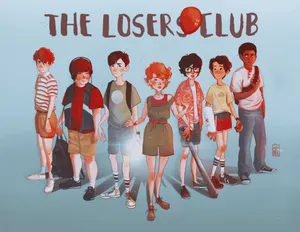 The Losers Club In Derry, Maine Wallpaper