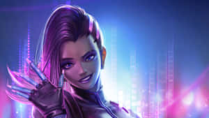 The Mastermind Of Overwatch, Sombra Wallpaper