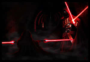 The Might And Power Of A Sith Lord Wallpaper