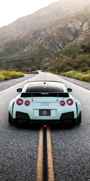 The Muscle Behind The Impressive Technology Of The Gtr Iphone Wallpaper