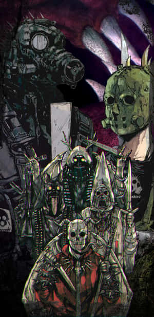 The Mysterious And Powerful En In Dorohedoro Wallpaper