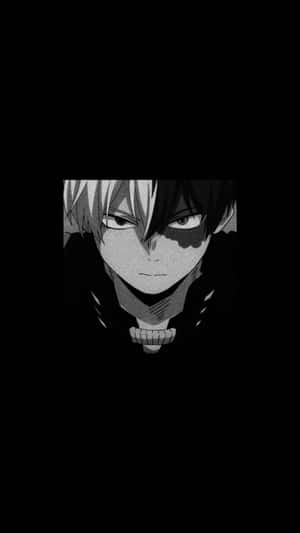 The Mysterious Power Of Todoroki Black Wallpaper