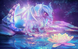 The Mysteriously Beautiful Dragon Wallpaper