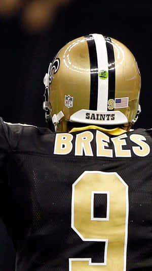 The New Orleans Saints Take The Field Wallpaper