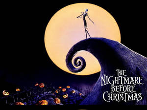 The Nightmare Before Christmas Film Poster Wallpaper