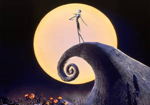 The Nightmare Before Christmas Jack Scene Wallpaper