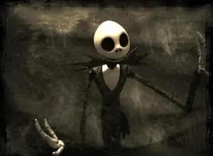 The Nightmare Before Christmas Old Dark Filter Wallpaper