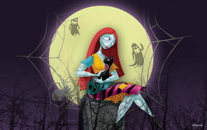 The Nightmare Before Christmas Sally Rag Doll Wallpaper