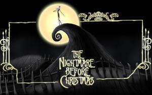 The Nightmare Before Christmas Title Card Wallpaper