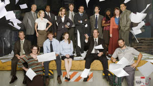 The Office All Cast Members Wallpaper