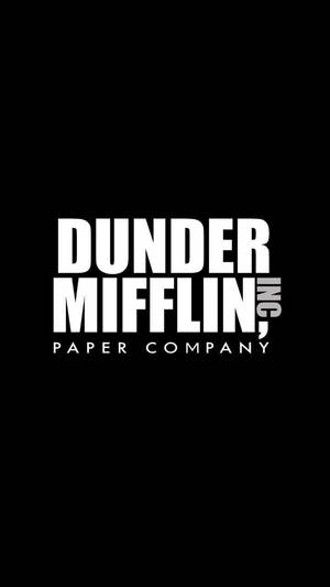 The Office Dunder Mifflin Logo Wallpaper