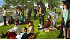The Office Season 8 Picnic Wallpaper