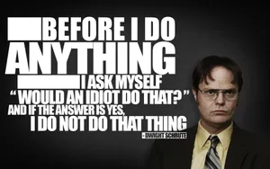 The Office Us Dwight Meme Wallpaper
