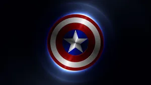 The Official Logo Of Captain America Wallpaper