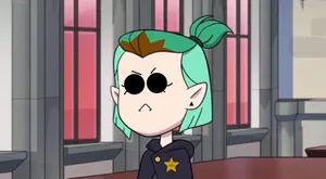 The Owl House Amity Sunglasses Wallpaper