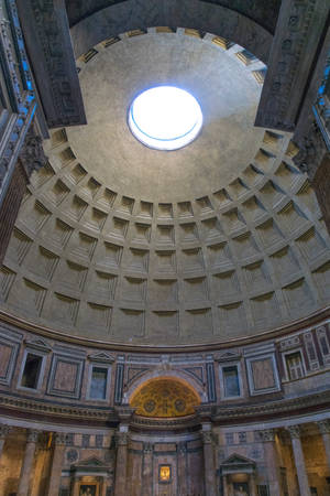 The Pantheon Rome Wallpaper