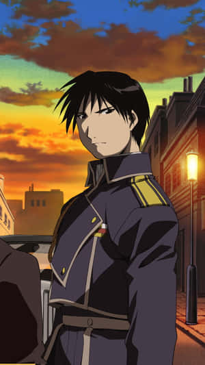 The Power Of Flame Alchemy - Roy Mustang Wallpaper