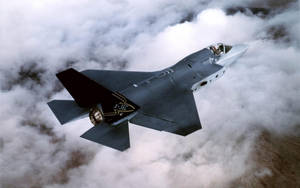The Power Of Flight - Lockheed Martin X-35 Military Aircraft Wallpaper