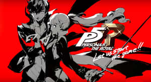 The Power Of Joker From Persona 5 In All His Glory Wallpaper