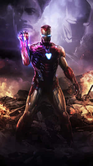 The Power Of Six Infinity Stones Brings Balance To The Universe Wallpaper