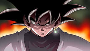 The Powerful Goku Black Is Ready To Fight! Wallpaper