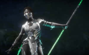 The Powerful Warrior Jade Of The Mortal Kombat Universe Wallpaper