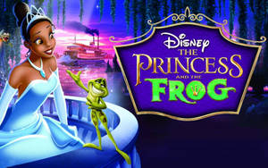 The Princess And The Frog Balcony Scene Wallpaper