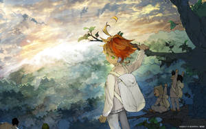 The Promised Neverland View From Tree Wallpaper