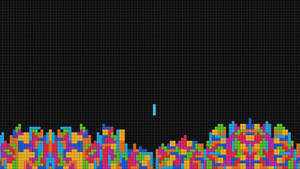 The Puzzling World Of Tetris Blocks Wallpaper