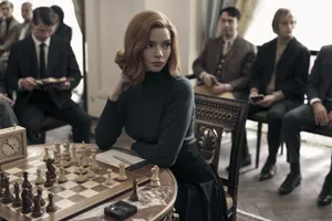 The Queen's Gambit Match With Borgov Wallpaper